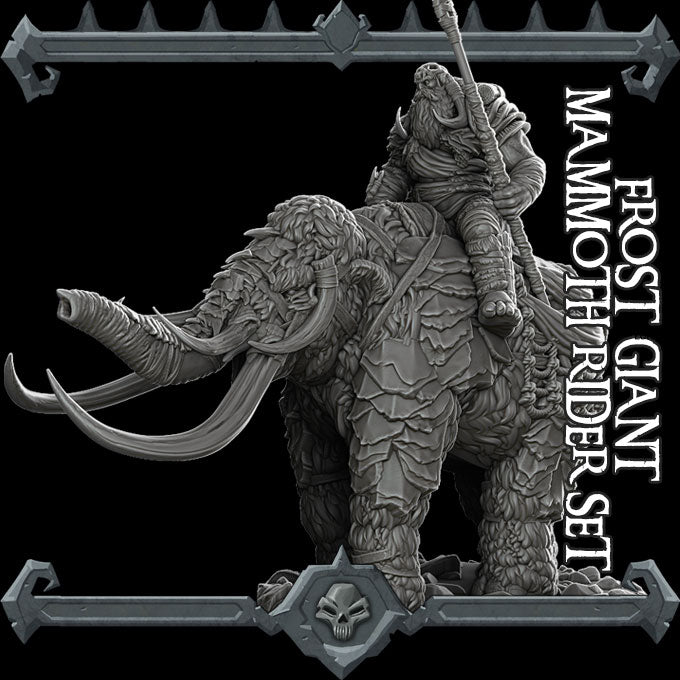 Frost Giant Mammoth Rider - Rocket Pig Games