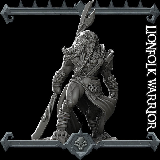 Lionfolk Warrior - Rocket Pig Games