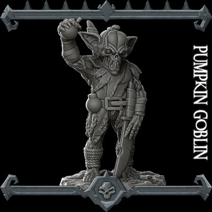 Pumpkin Goblin. Goblin Special Operative - Rocket Pig Games