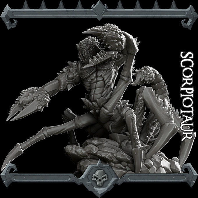 Scorpiotaur. Giant Scopion Centaur- Rocket Pig Games