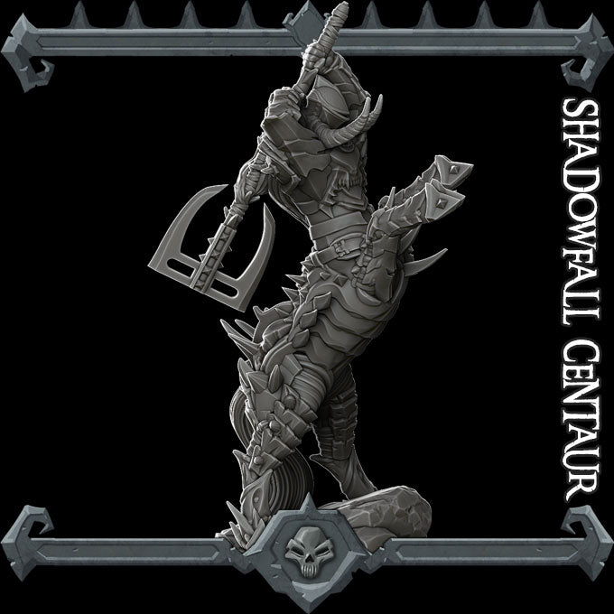Shadowfall Centaur. Demon Centaur Warrior - Rocket Pig Games