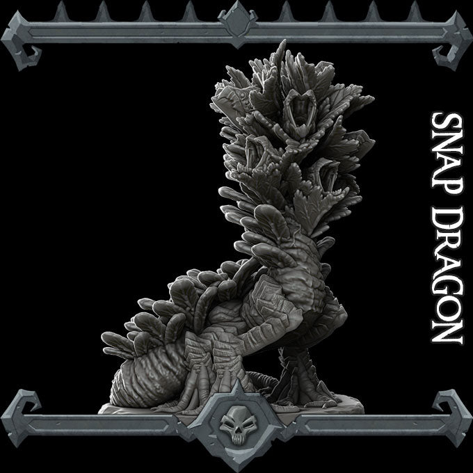 Snap Dragon. Little Leafy Dragon Monster - Rocket Pig Games