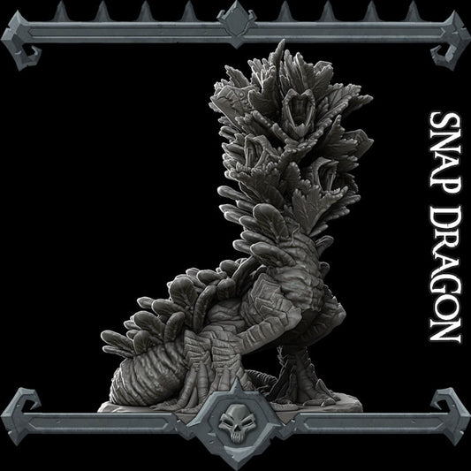 Snap Dragon. Little Leafy Dragon Monster - Rocket Pig Games