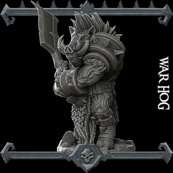 War Hog. Pig Folk Barbarian - Rocket Pig Games
