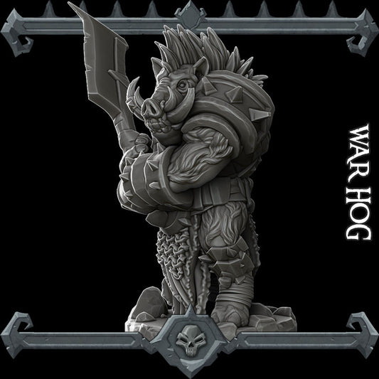 War Hog. Pig Folk Barbarian - Rocket Pig Games