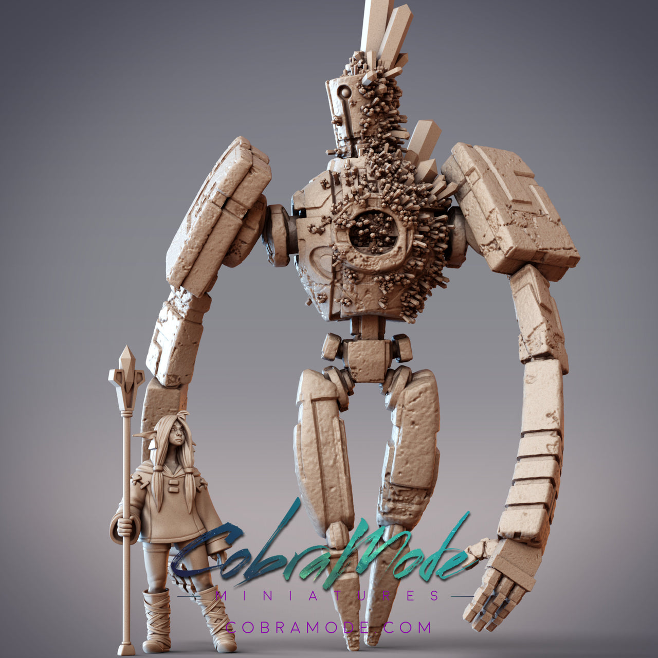 Stonebinder Shaper Taluzir with Golem Kheziran - CobraMode