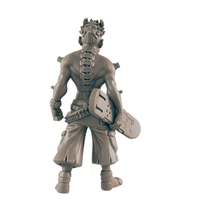 Teen Punk. Cyberpunk Skater - Ec3d