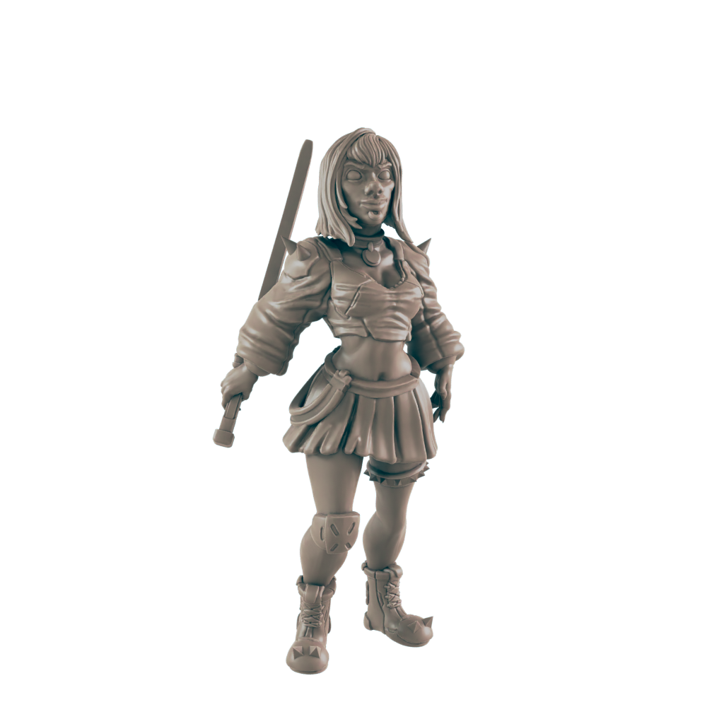 Teen Slasher. Cyberpunk Assassin - Ec3d