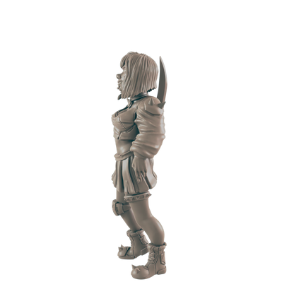 Teen Slasher. Cyberpunk Assassin - Ec3d