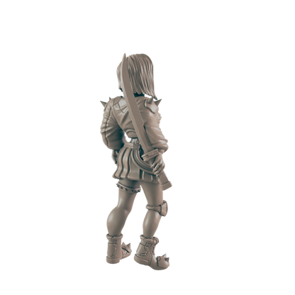 Teen Slasher. Cyberpunk Assassin - Ec3d