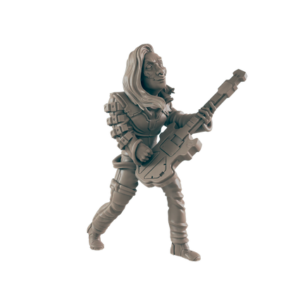 Teen Rocker. Cyberpunk Rockerboy - Ec3d
