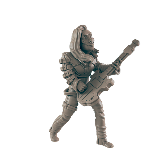 Teen Rocker. Cyberpunk Rockerboy - Ec3d