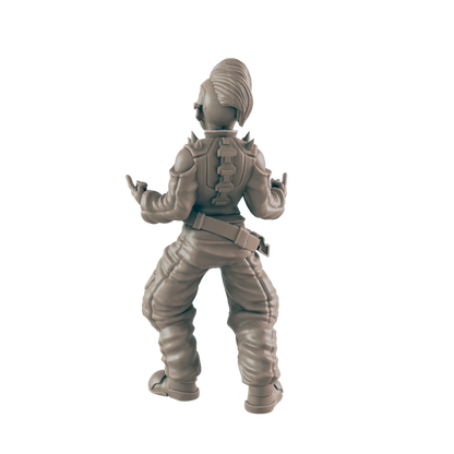 Teen Punk 2. Cyberpunk Rocker - Ec3d