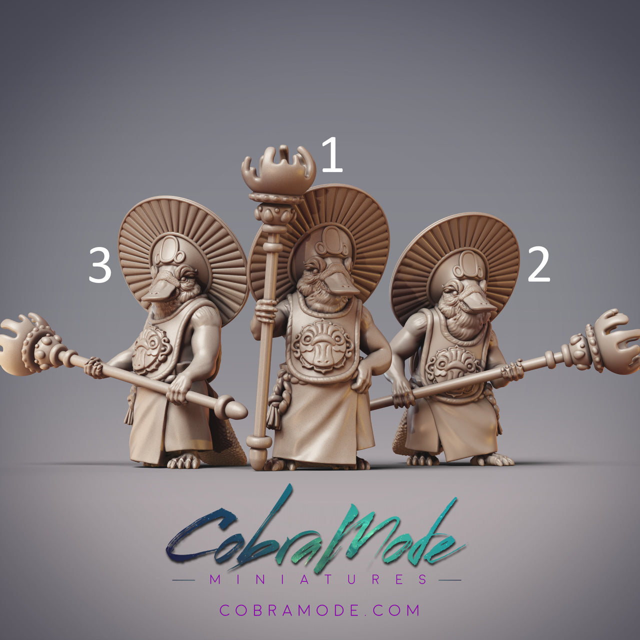Boondaburra Temple Guard, Platypus Monks - CobraMode
