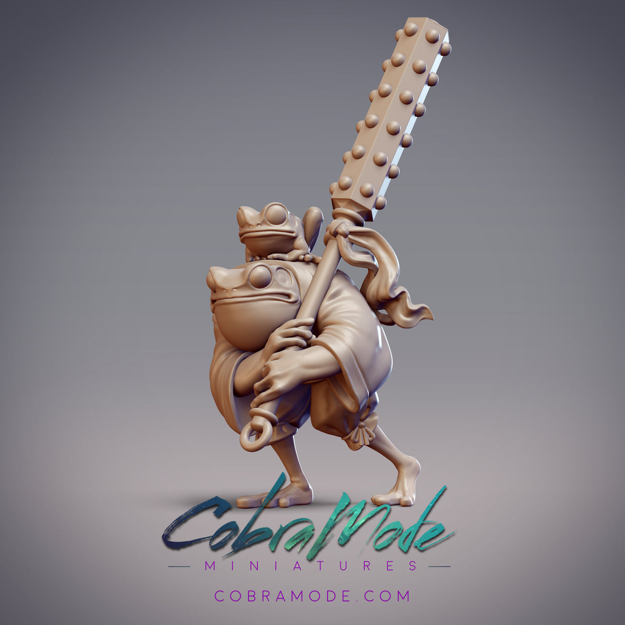 Amagaeru Warrior Tetsuha & Wakaba. Father Daughter Frog Warriors - CobraMode