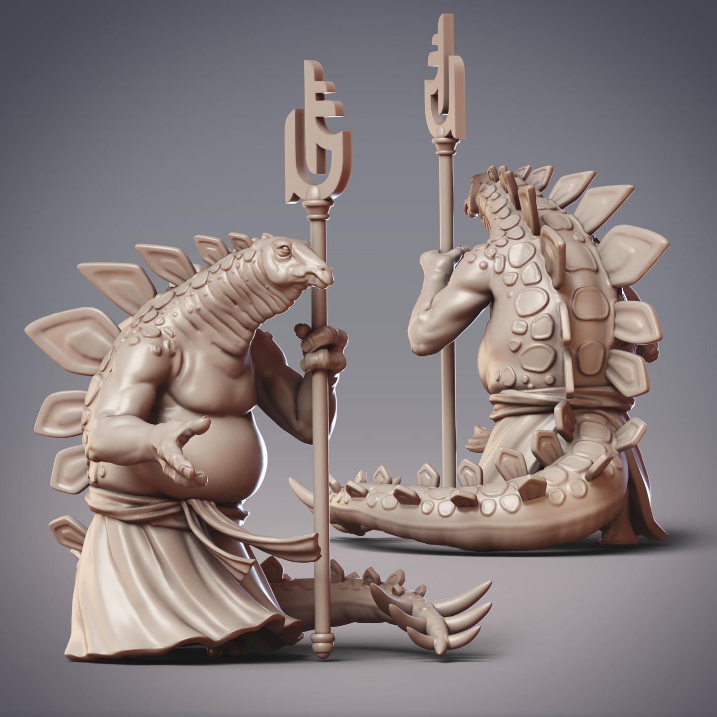 Dinovian Navigator Theranor, Stegasaurus Priest - CobraMode