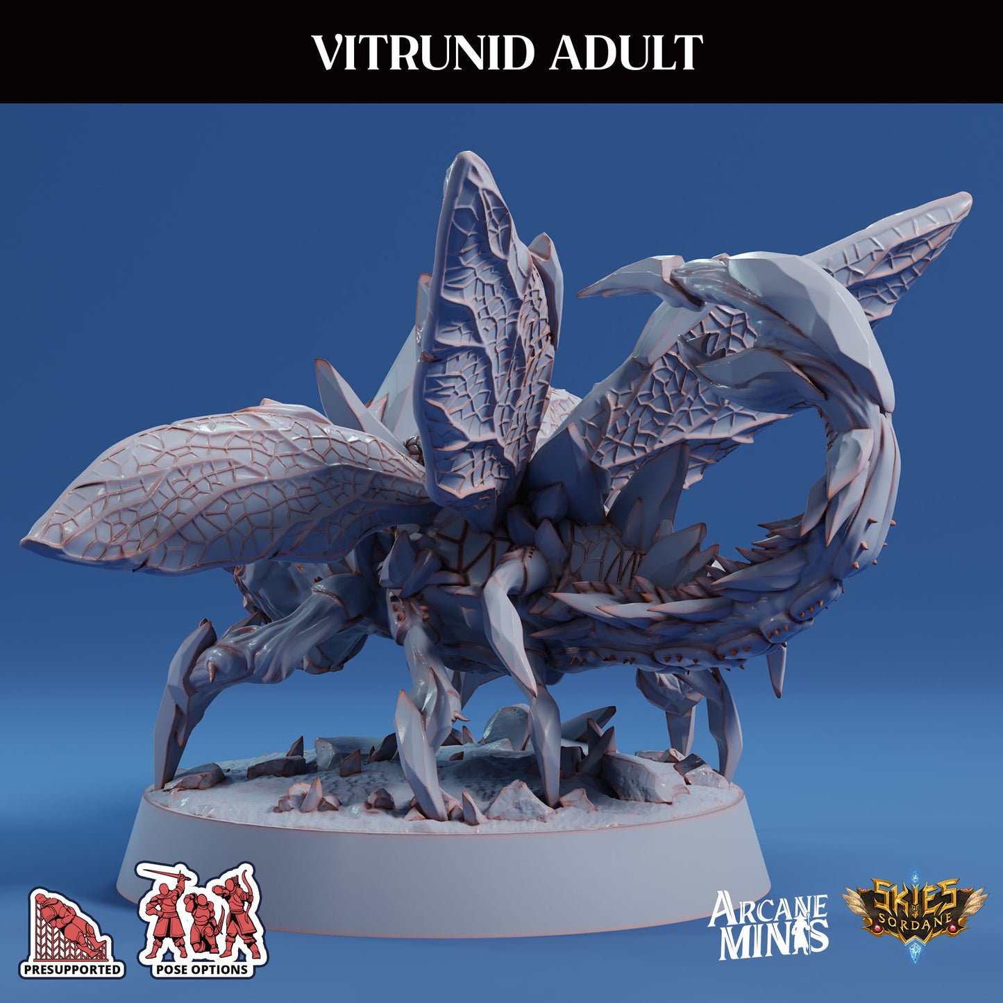 Vitrunid Adult, Alien Bug - Sordane Publishing (Copy)