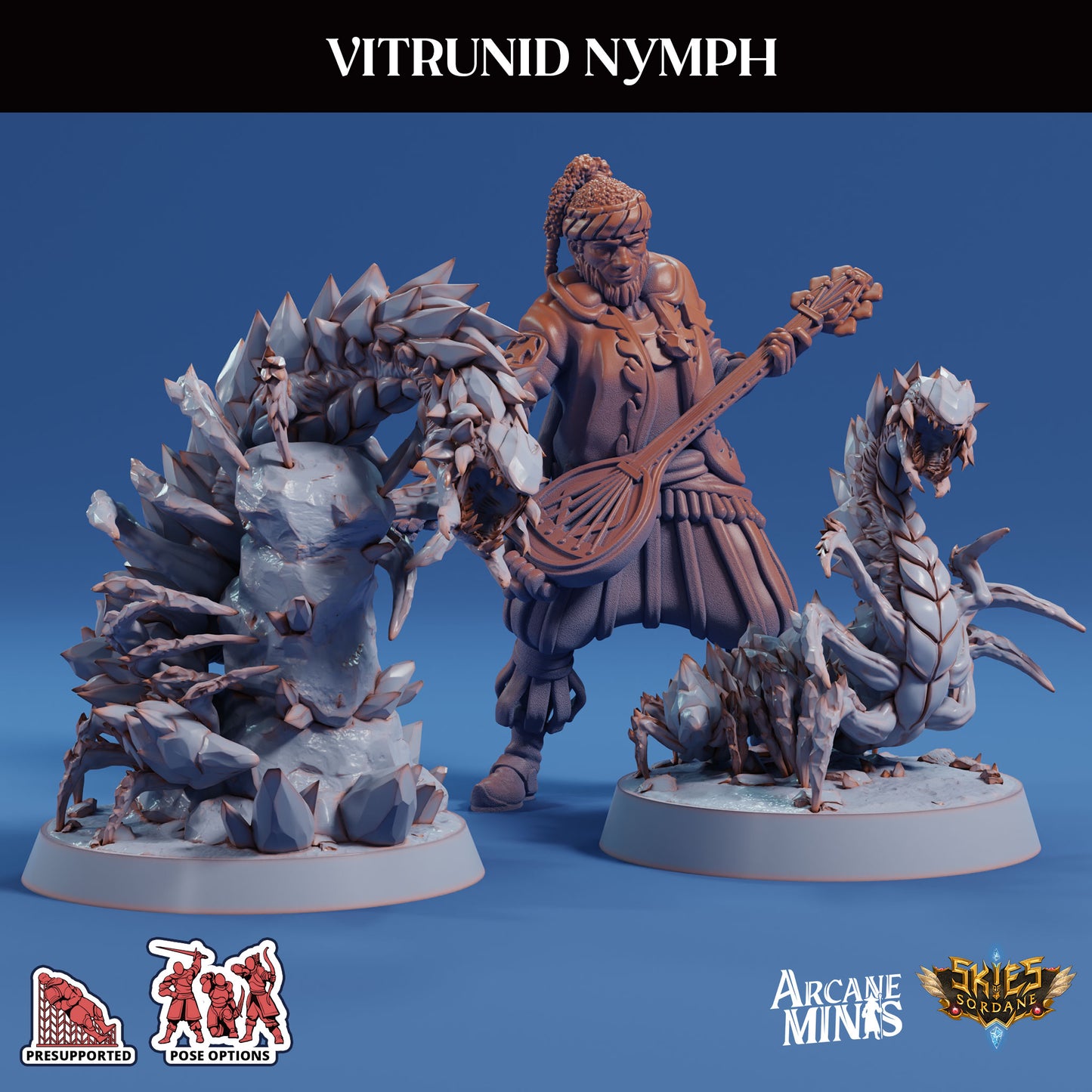 Vitrunid Nymph, Alien Bug - Sordane Publishing
