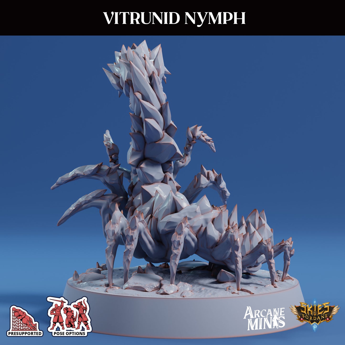 Vitrunid Nymph, Alien Bug - Sordane Publishing