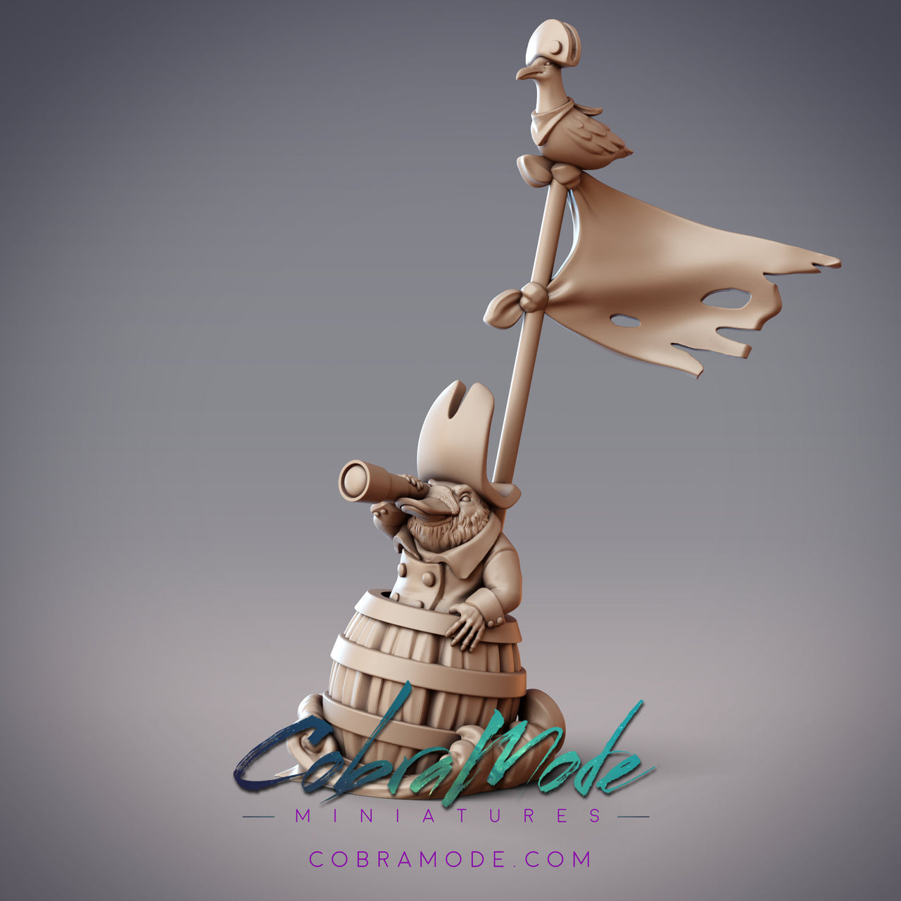 Boondaburra Pirate Captain Waran. Platypus Pirate - CobraMode
