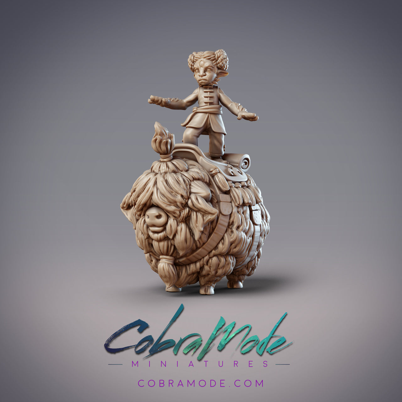 Xueren Apprentice YuWen Zhu, Monk Yak Rider - CobraMode