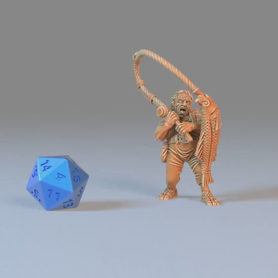 Halfling Villagers- Epic Miniatures