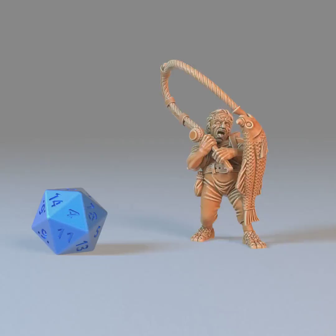Halfling Villagers- Epic Miniatures