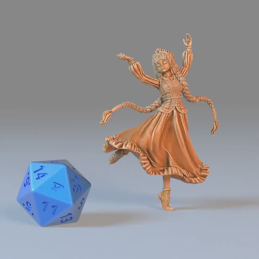 Norse Bard Girl - Epic Miniatures