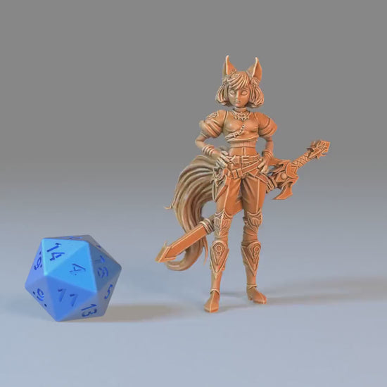 Fennec Fox Girl - Epic Miniatures