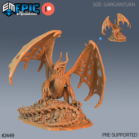 Skull Dragon - Epic Miniatures