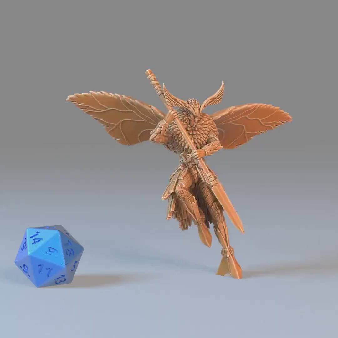 Moth Warrior- Epic Miniatures