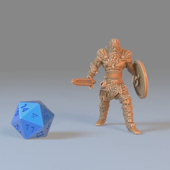 Barbarian Viking Warrior - Epic Miniatures