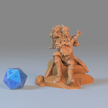 Bard Player Character- Epic Miniatures