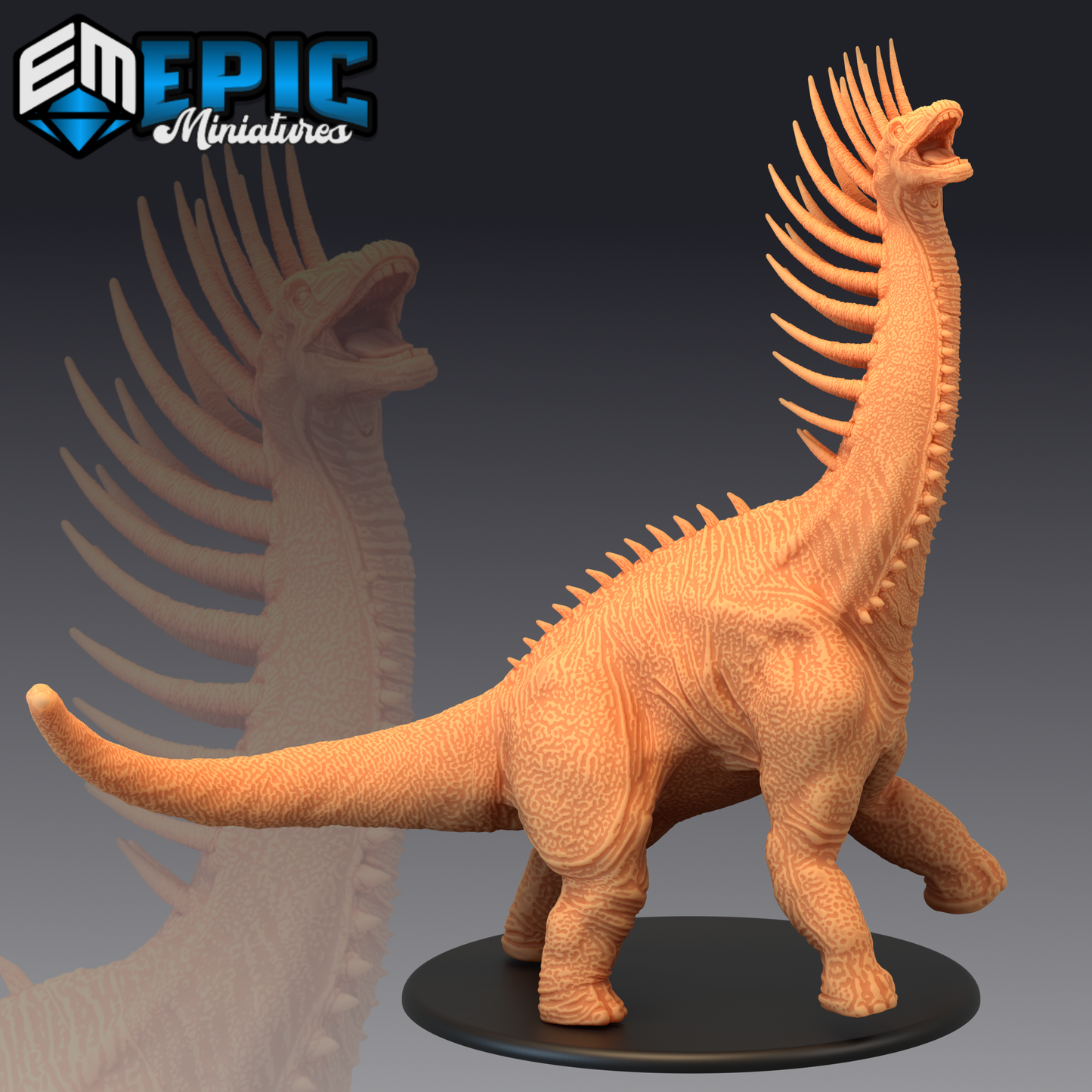 Long Neck Dinosaur- Epic Miniatures