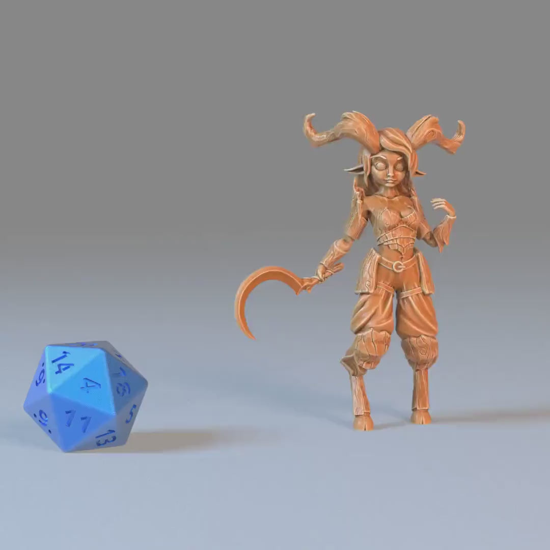 Satyr Girl - Epic Miniatures