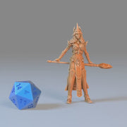Wizard Female Player Character - Epic Miniatures