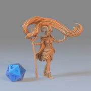 Druid Female Player Character- Epic Miniatures