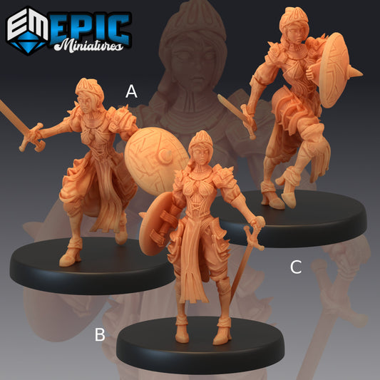 Queens Knight - Epic Miniatures 