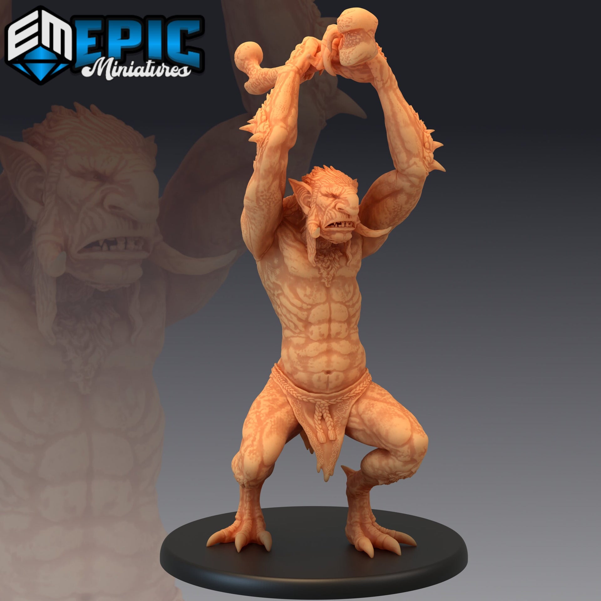 Forest Troll - Epic Miniatures 