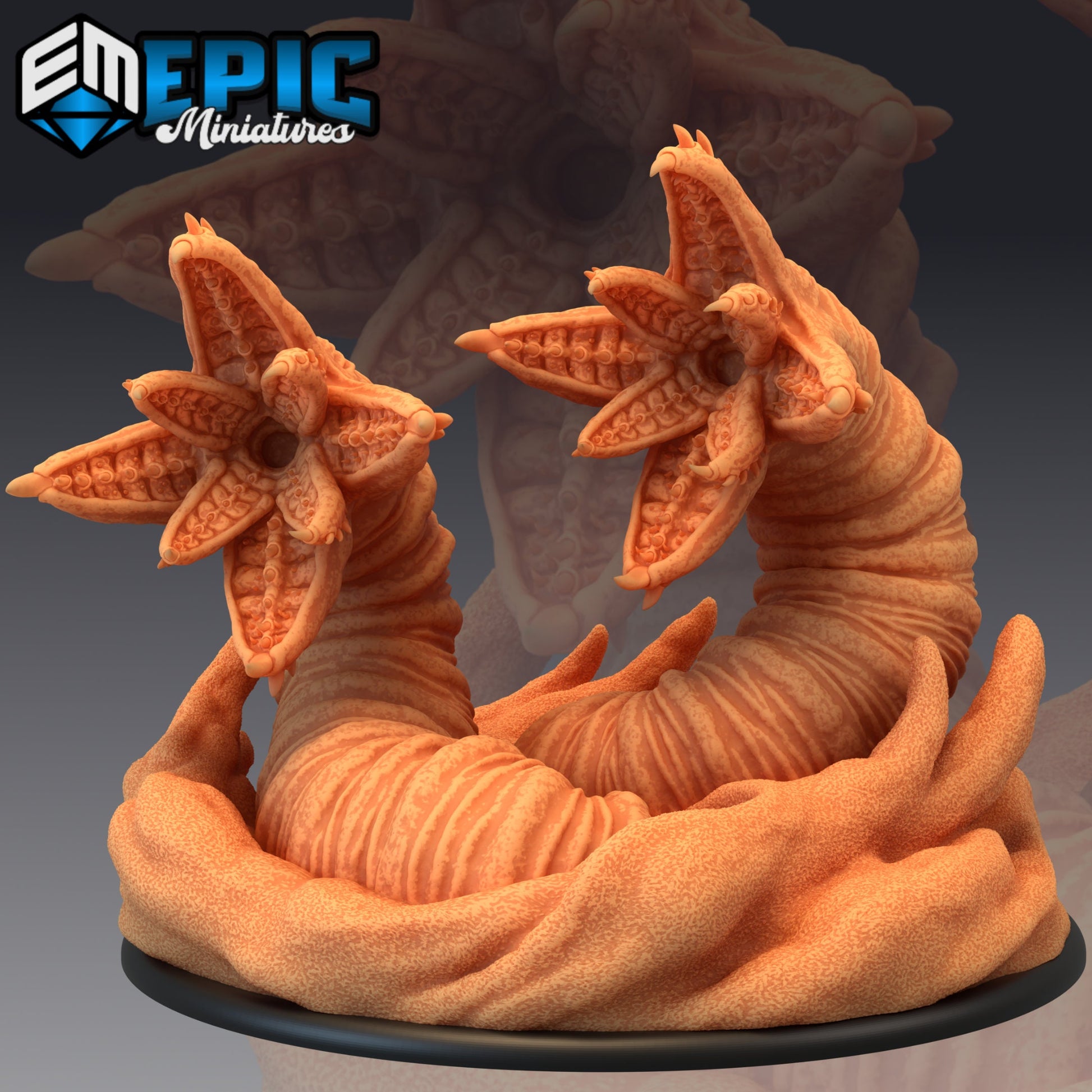 Sandworm - Epic Miniatures 