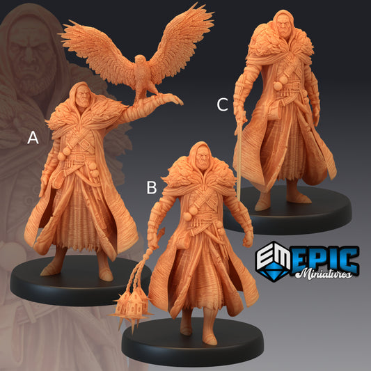 Half Orc Witch Hunter - Epic Miniatures 