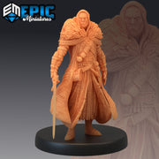Half Orc Witch Hunter - Epic Miniatures 
