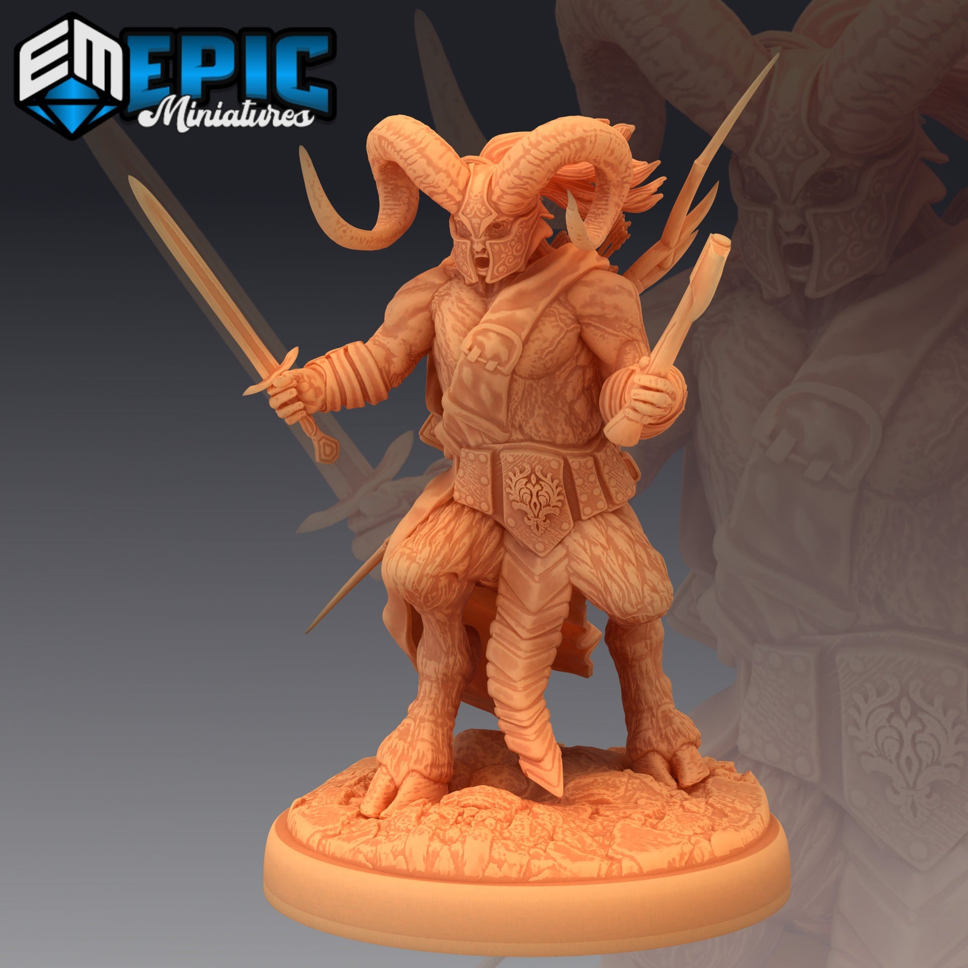 Satyr Armored- Epic Miniatures 
