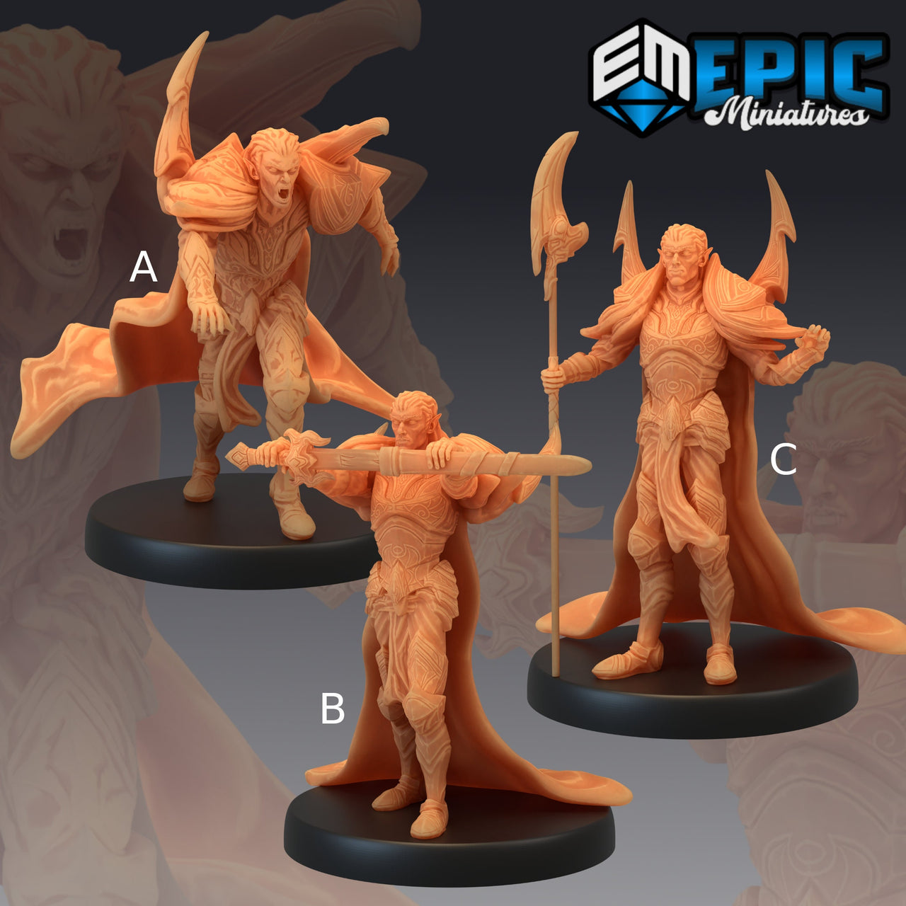 Vampire Warrior - Epic Miniatures