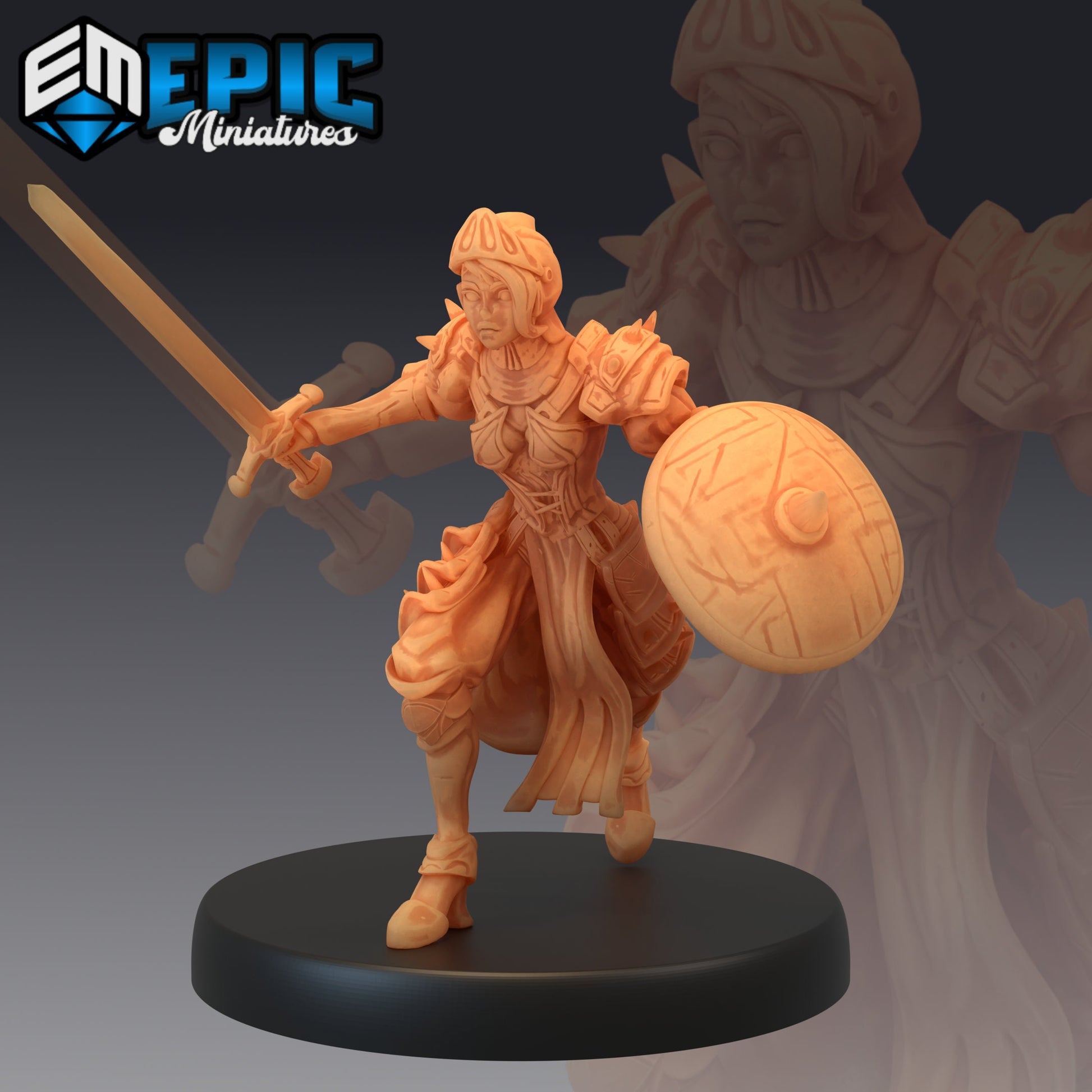 Queens Knight - Epic Miniatures 