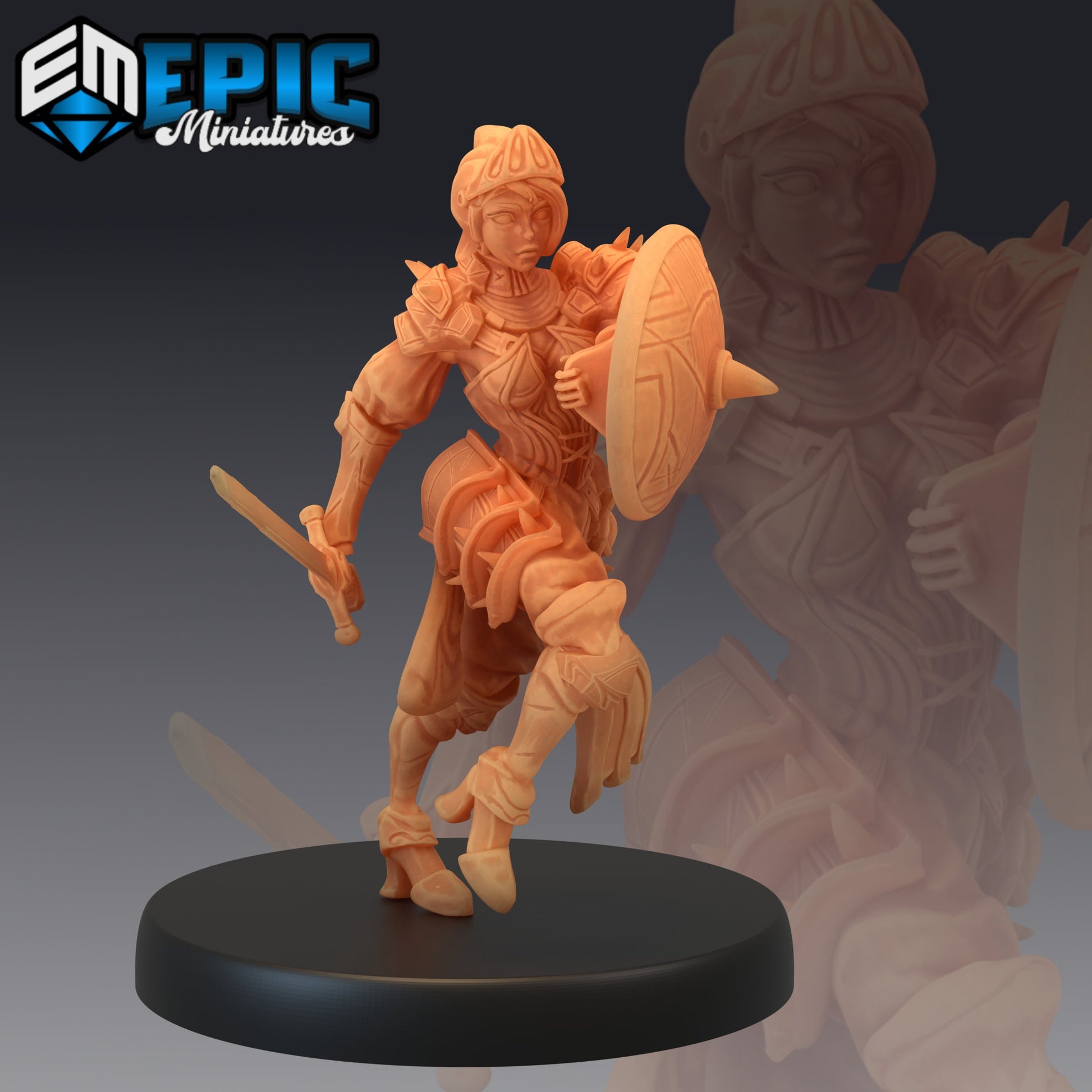 Queens Knight - Epic Miniatures 