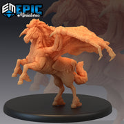 Pegasus, Fallen Pegasus - Epic Miniatures 