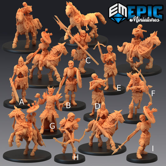 Skeleton Infantry - Epic Miniatures 