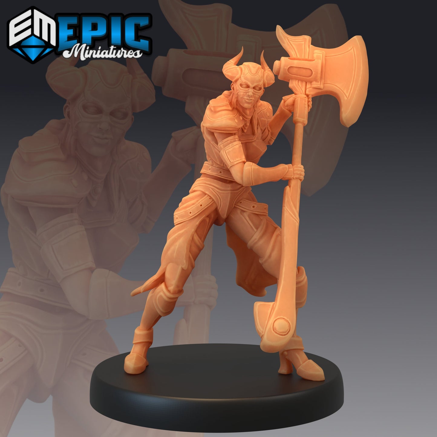 Dark Dragoon Lady - Epic Miniatures 