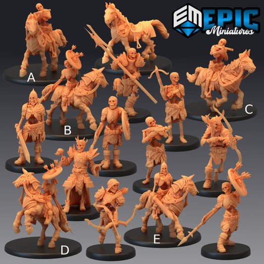 Skeletons Calvary - Epic Miniatures 